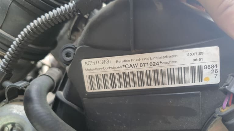 Engine + MT Volkswagen Tiguan CAW used in Sharjah — photo 4