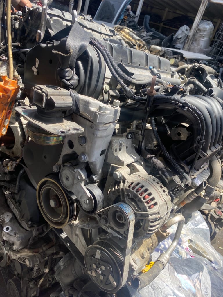 Engine + AT Peugeot RFJ used in Sharjah — photo 2