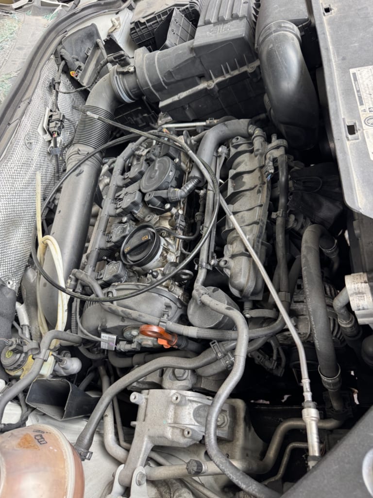 Engine + AT Volkswagen Tiguan CCZ DQ500 used in Sharjah — photo 4