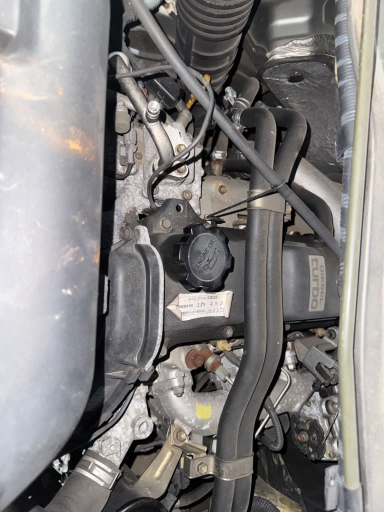 Engine + AT Toyota Granvia 1KZ-TE 1KZTE used in Sharjah — photo 2