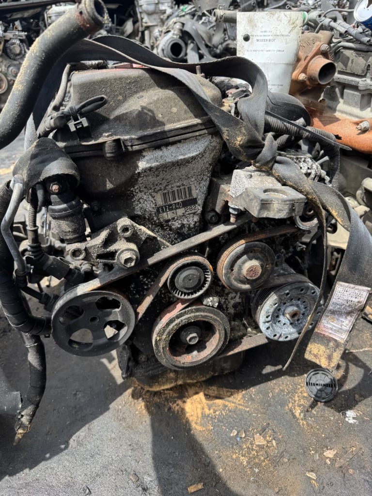 Engine + AT Toyota Corolla 1ZZ used in Sharjah — photo 2