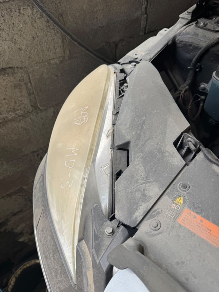 Nose cut Mercedes-Benz B-Class used in Sharjah — photo 5