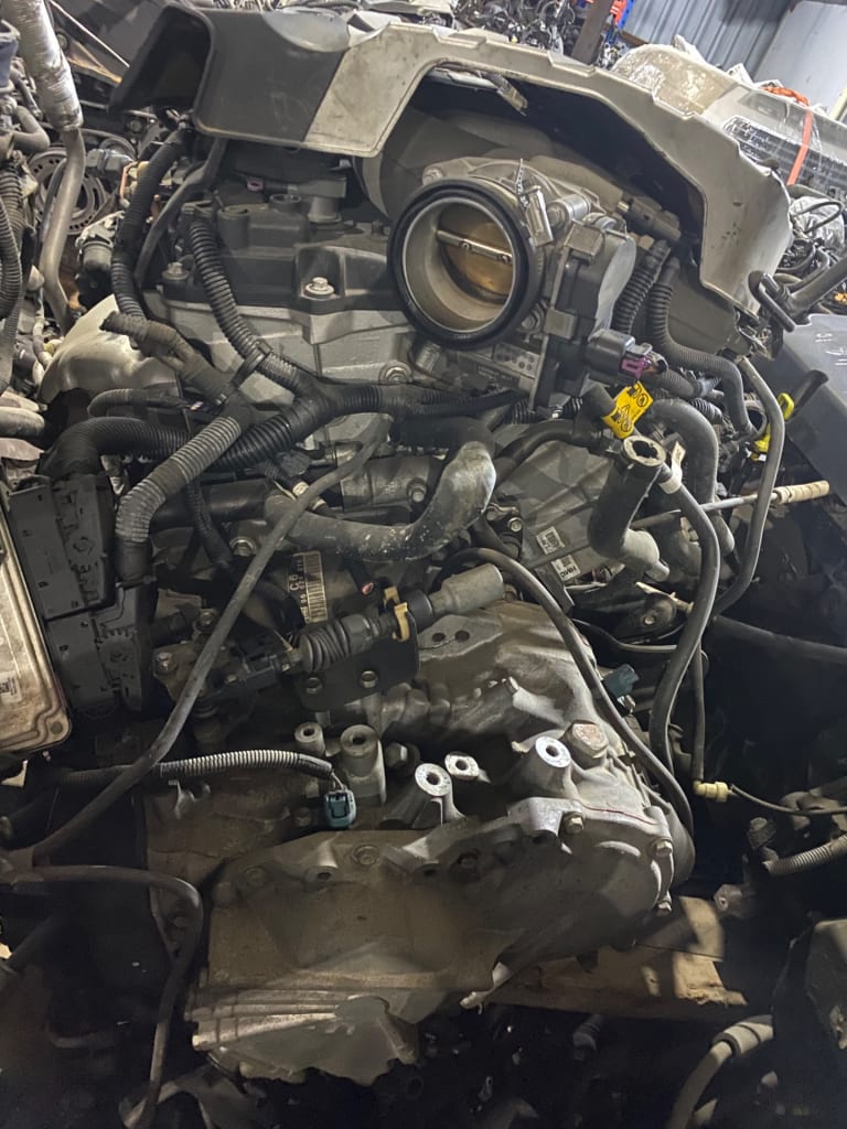Engine + AT Chevrolet 10HMC used in Sharjah — photo 5