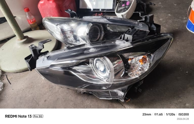 Bumper + Grille + Headlights Mazda Atenza used in Sharjah — photo 2