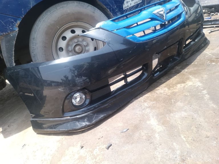 Bumper + Grille + Headlights Toyota Caldina used in Sharjah — photo 2