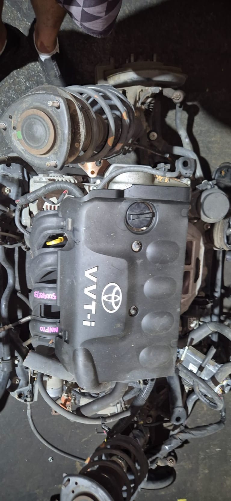 Engine + AT Toyota 2NZ used in Sharjah — photo 6