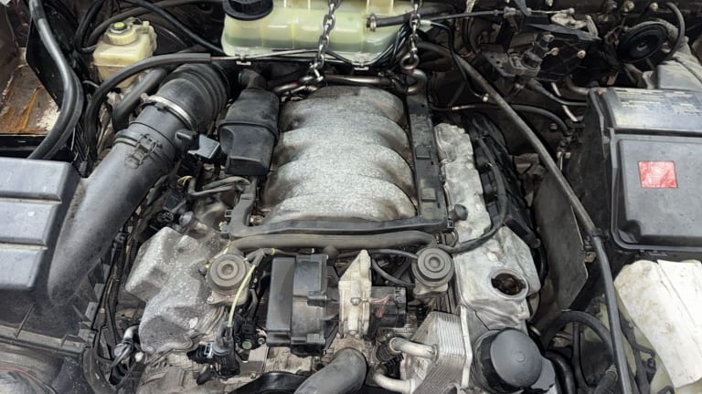 Engine + AT Mercedes-Benz 113.965 used in Sharjah — photo 2