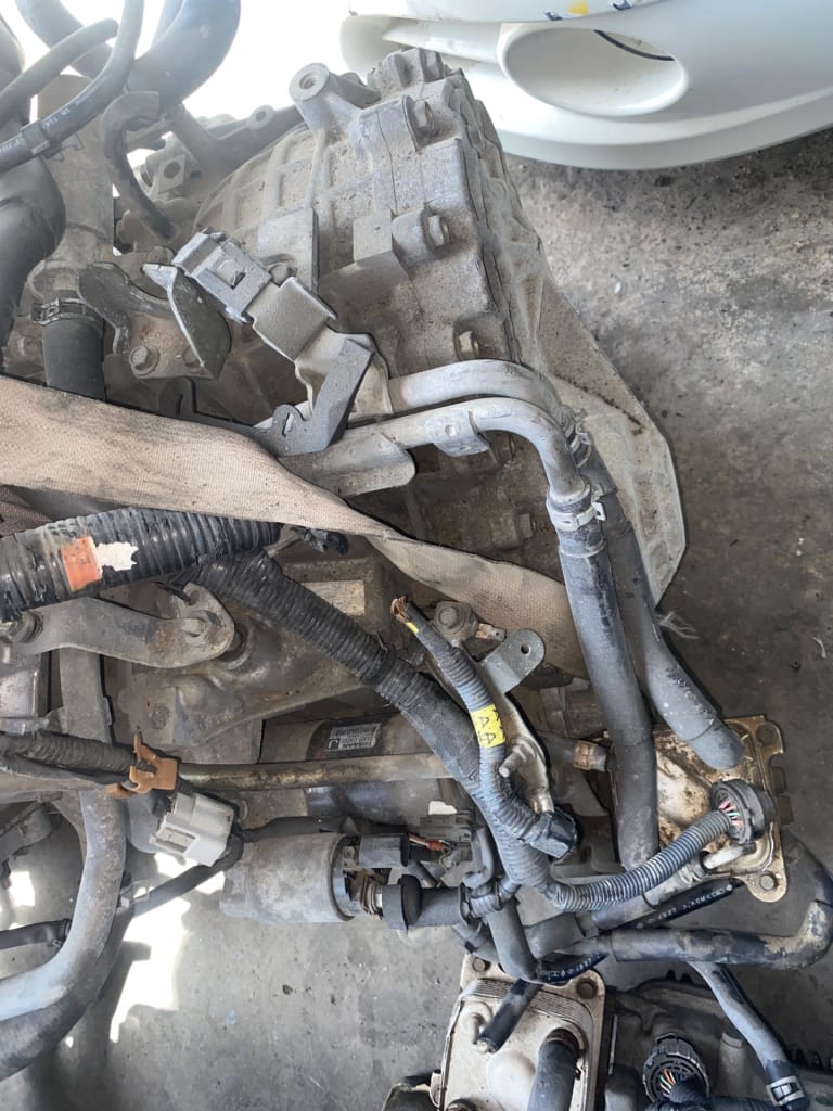 Engine + AT Nissan VQ35 Z50 used in Sharjah — photo 3