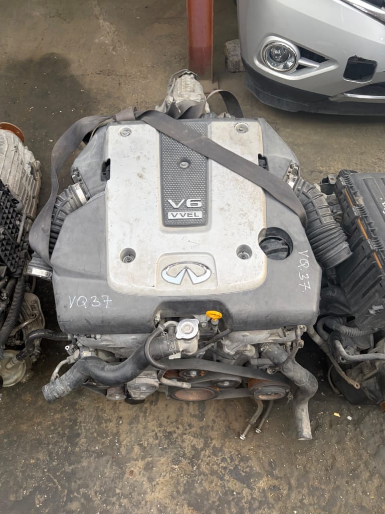 Engine + AT Infiniti VQ37 used in Sharjah — photo 2