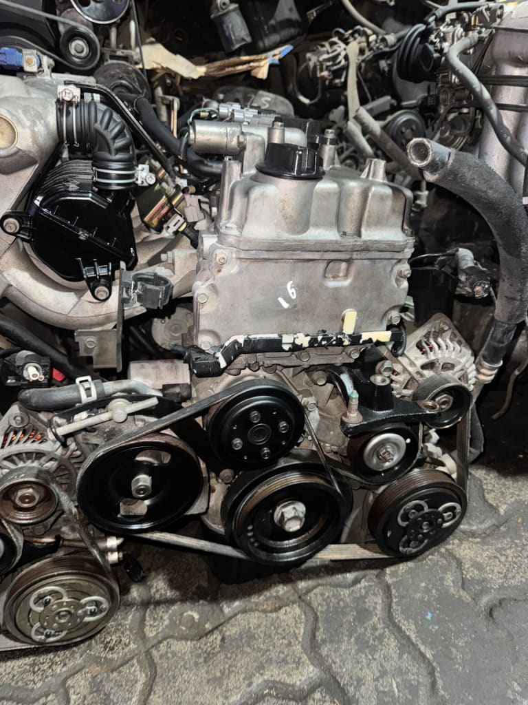 Engine + AT Nissan QG16 used in Sharjah — photo 2