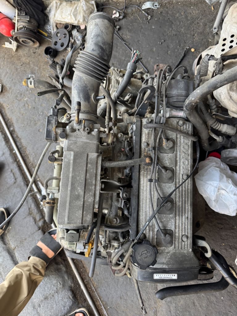 Toyota ДВС МКПП 4E (Япония)