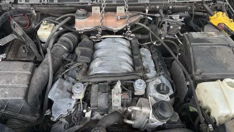 Engine + AT Mercedes-Benz 113.965 ML163 used in Sharjah — photo 2