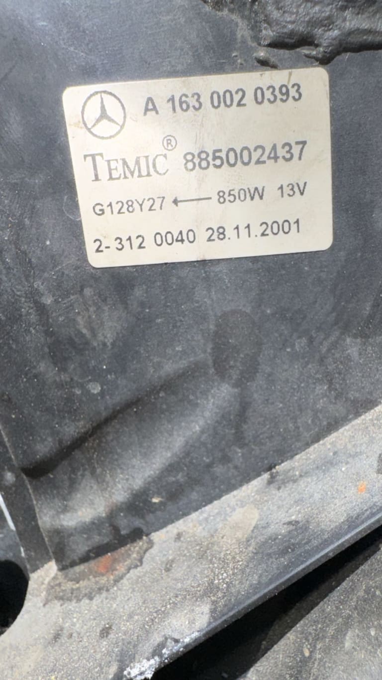 Radiator Mercedes-Benz ML163 used in Sharjah — photo 5