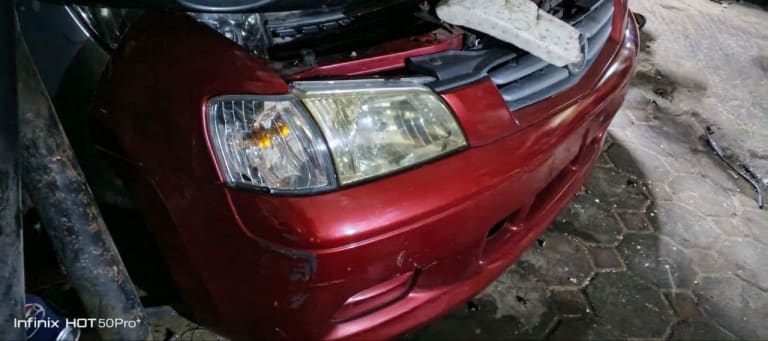 Nose cut Mazda Demio used in Sharjah — photo 2