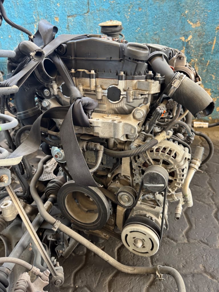 Engine + AT Peugeot HN02 PSA 10XTA4 used in Sharjah — photo 2