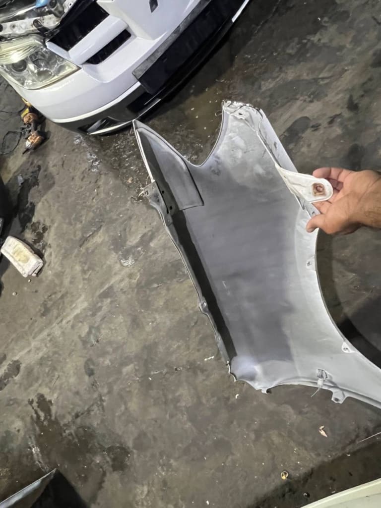 Nose cut + Hood + Fender Mitsubishi Outlander used in Sharjah — photo 13
