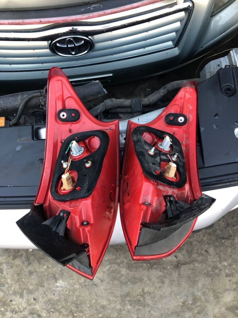 Nose cut + Hood + Mirror Mitsubishi Lancer used in Sharjah — photo 12