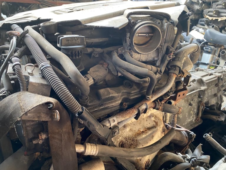 Engine + AT Infiniti VQ37 used in Sharjah — photo 2