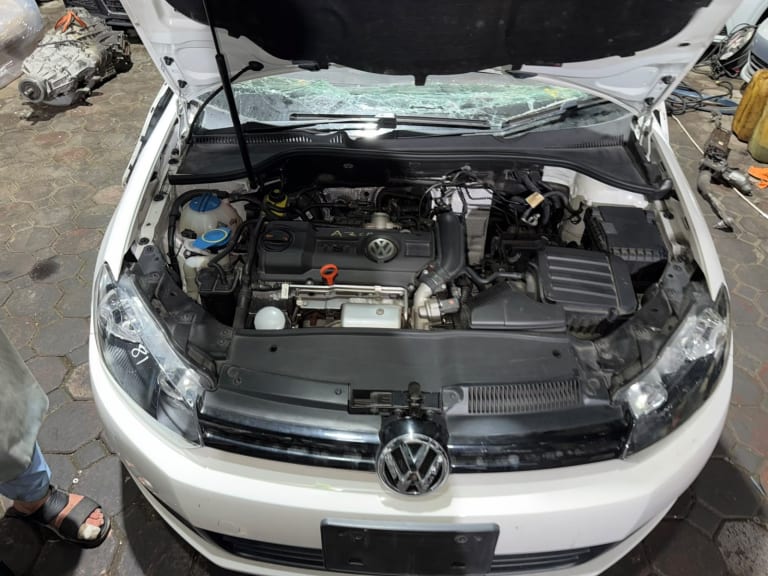 Engine + AT Volkswagen CAX DSG7 used in Sharjah — photo 4