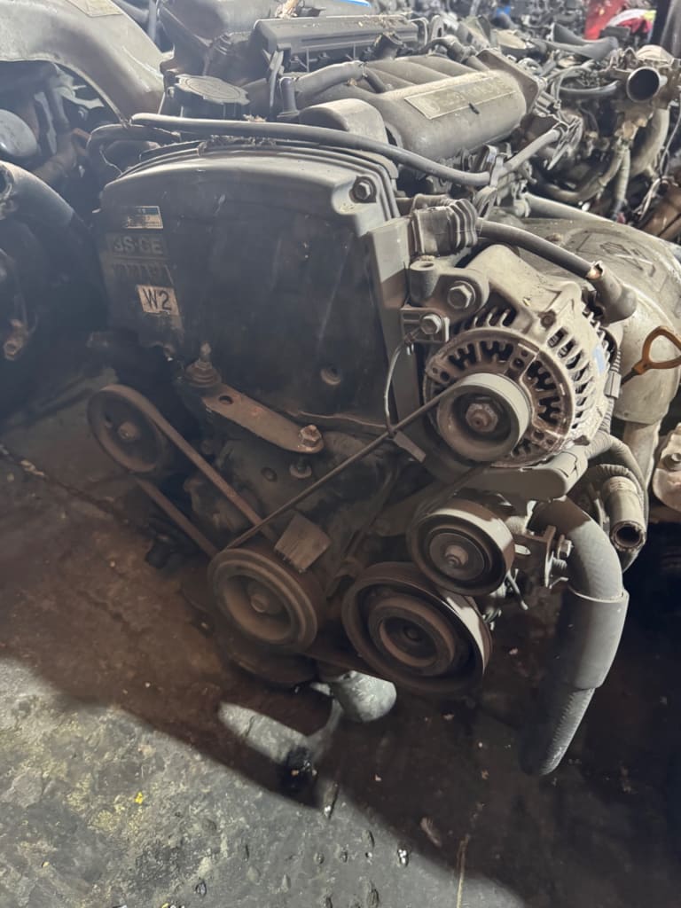 Engine + AT Toyota 3S-GE used in Sharjah — photo 2
