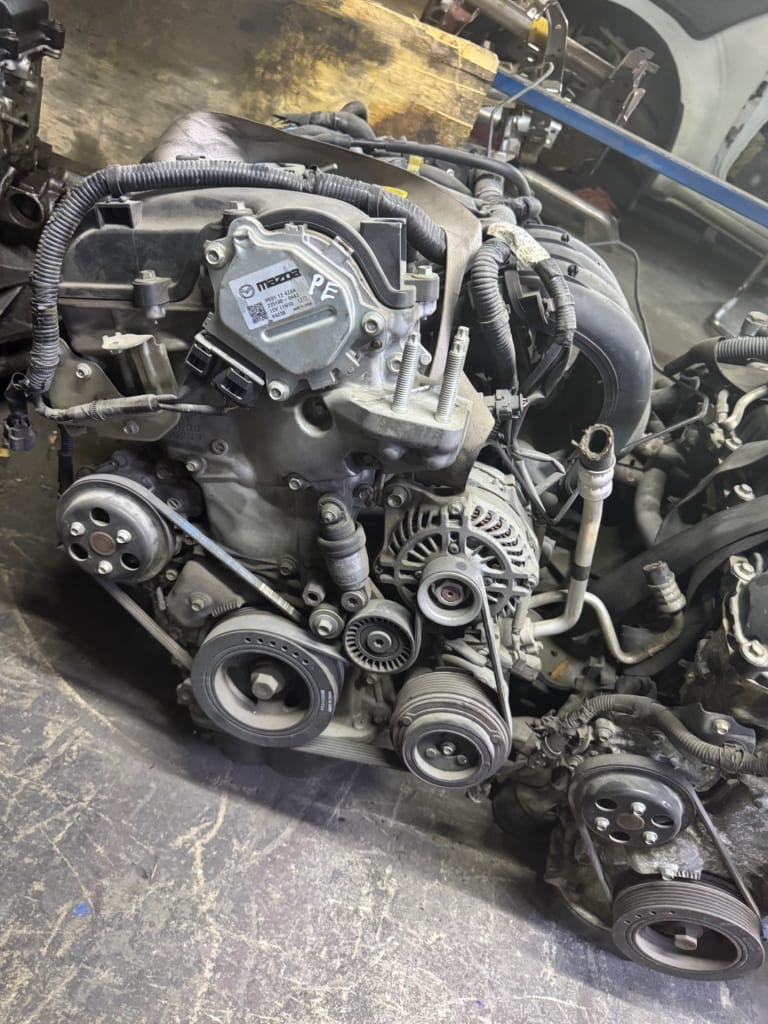 Engine Mazda PE used in Sharjah — photo 2