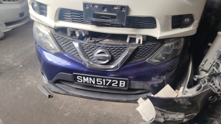 Nose cut + Hood Nissan Qashqai F25114EAMH