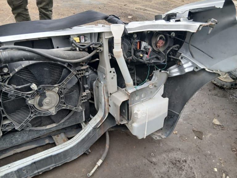 Nose cut Mitsubishi Outlander used in Sharjah — photo 9