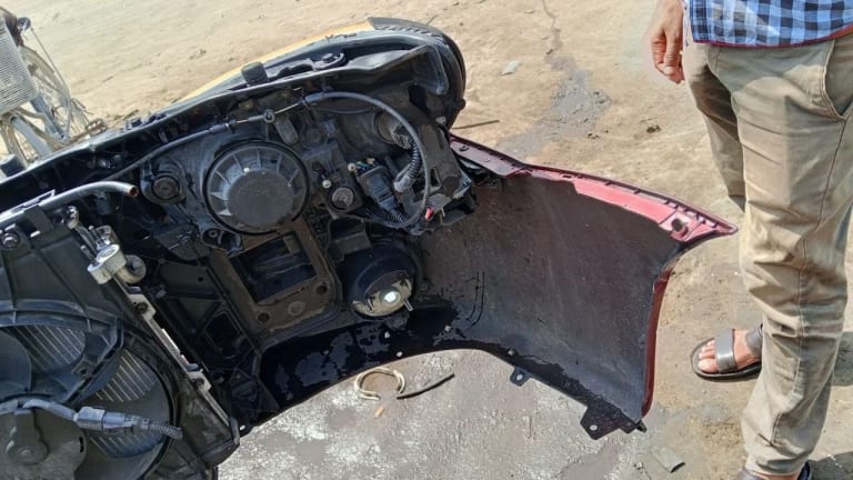 Nose cut Kia Spectra used in Sharjah — photo 7
