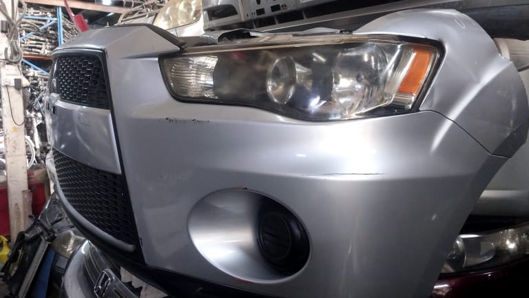 Nose cut Mitsubishi Outlander CW4W CW5W CW6W CW7W CW8W 4B12 4B11 6B31 used in Sharjah — photo 2
