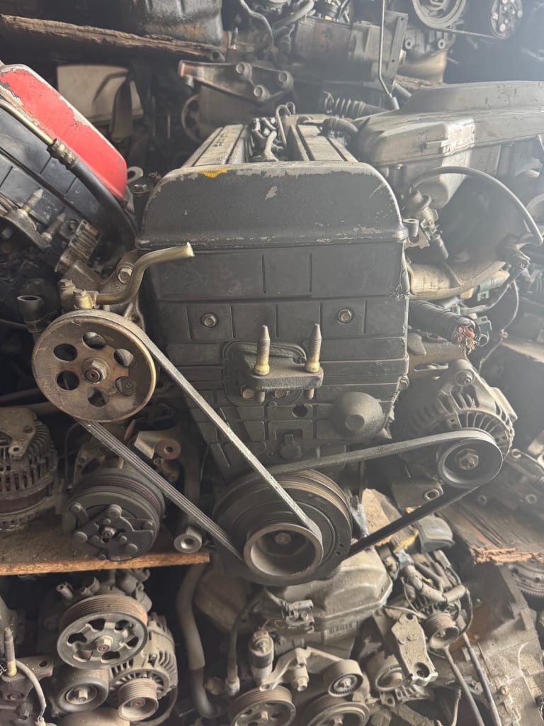 Engine + AT Honda RD1 RD2 RD3 B20B used in Sharjah — photo 2