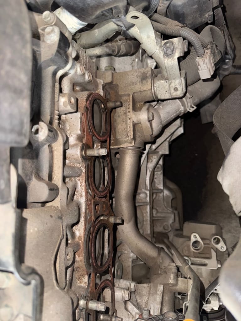 Engine + AT Nissan QR25 used in Sharjah — photo 6