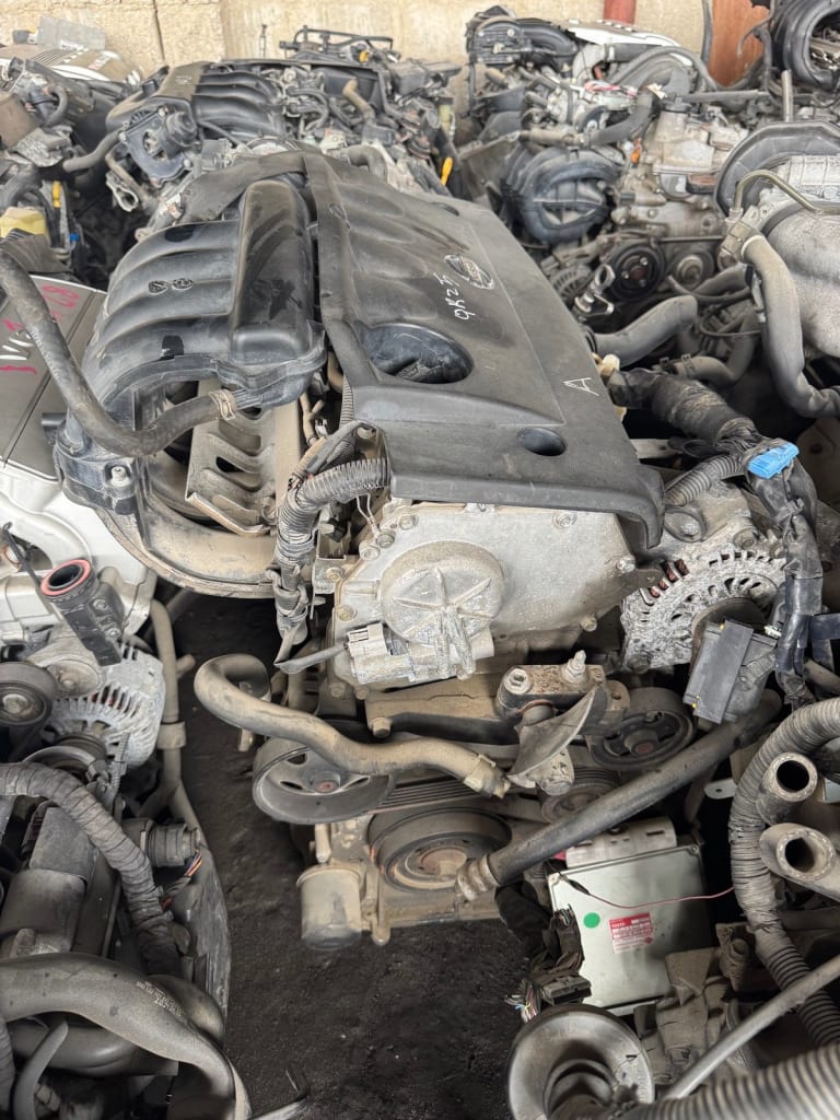 Engine + AT Nissan QR25 used in Sharjah — photo 2