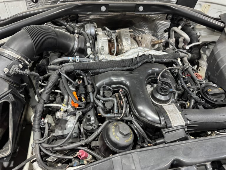 Engine + AT Audi SQ5 CGQ used in Sharjah — photo 5