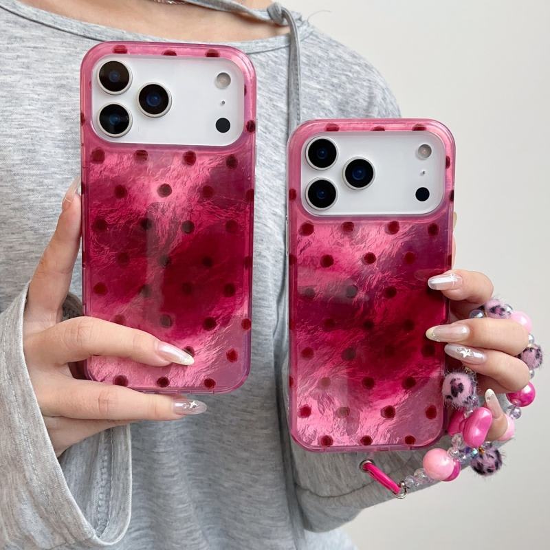 Pink Tie-Dye Polka Dot Case  Mobile Cover