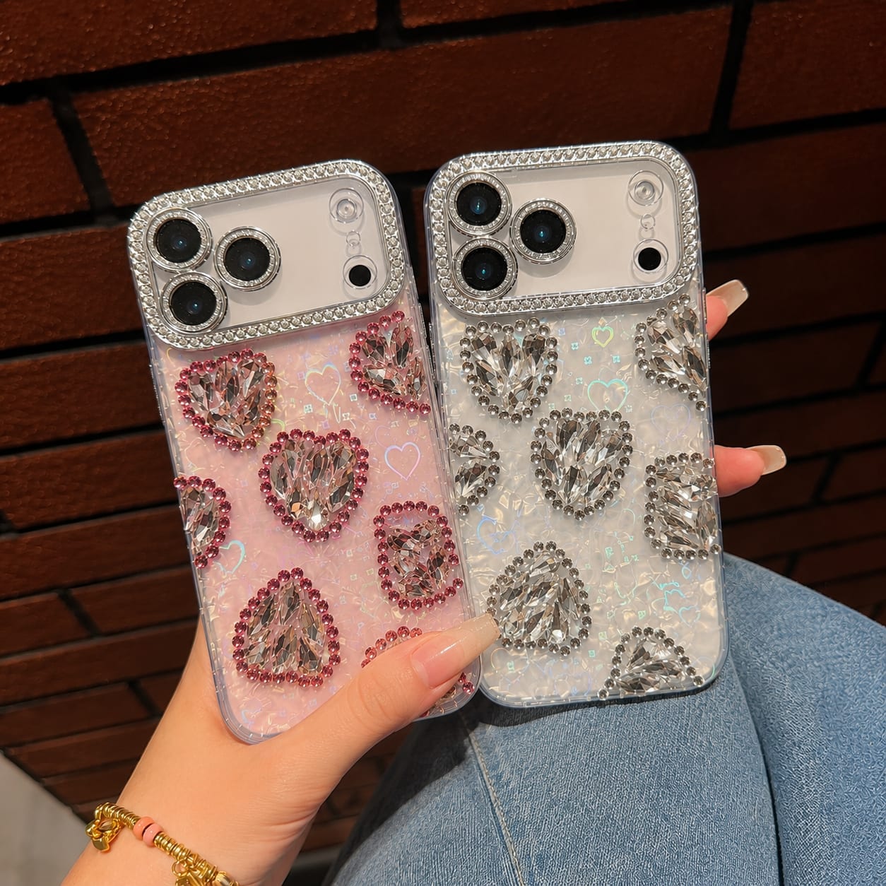 Fine Hole Heart Shell Pattern Case image 4