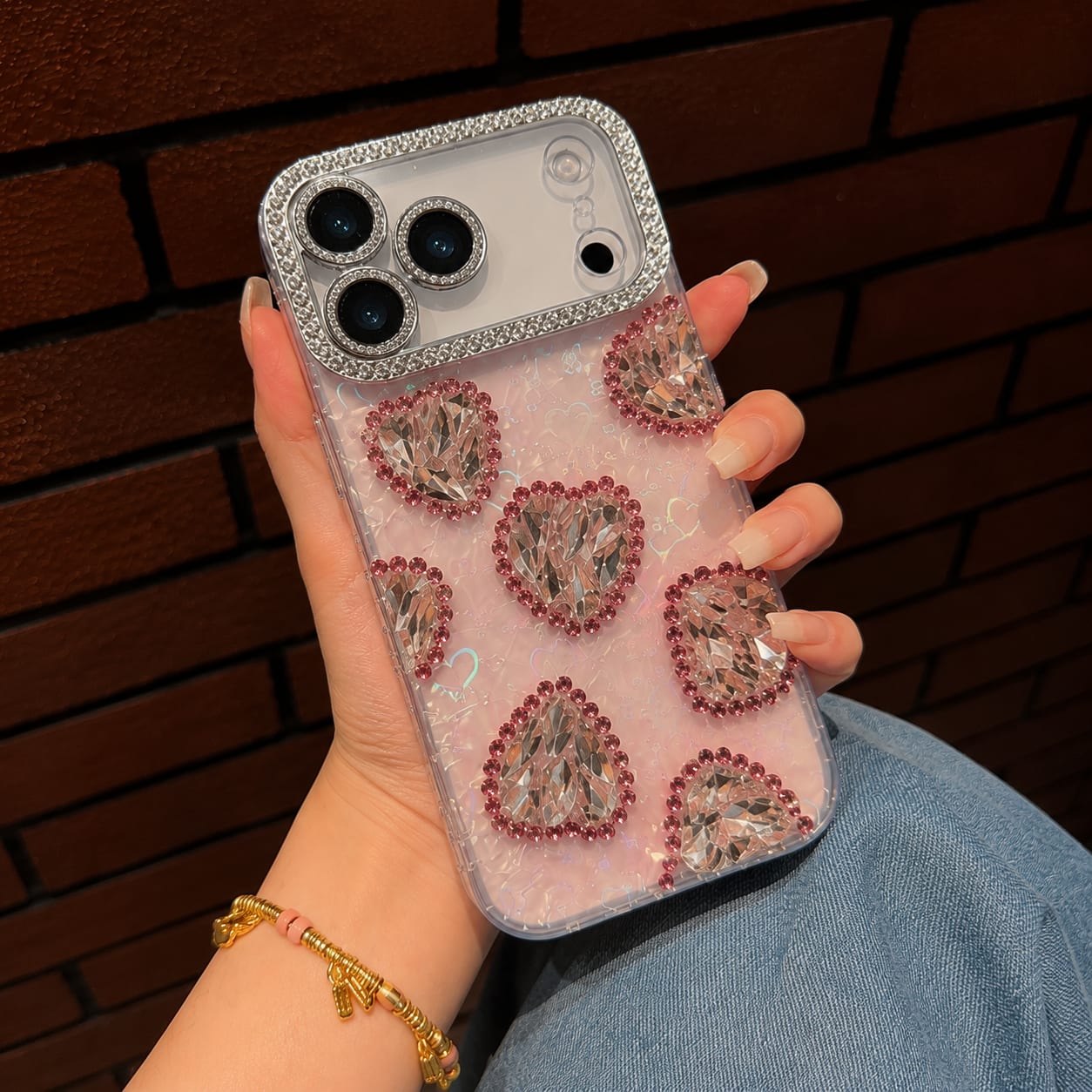 Fine Hole Heart Shell Pattern Case image 5