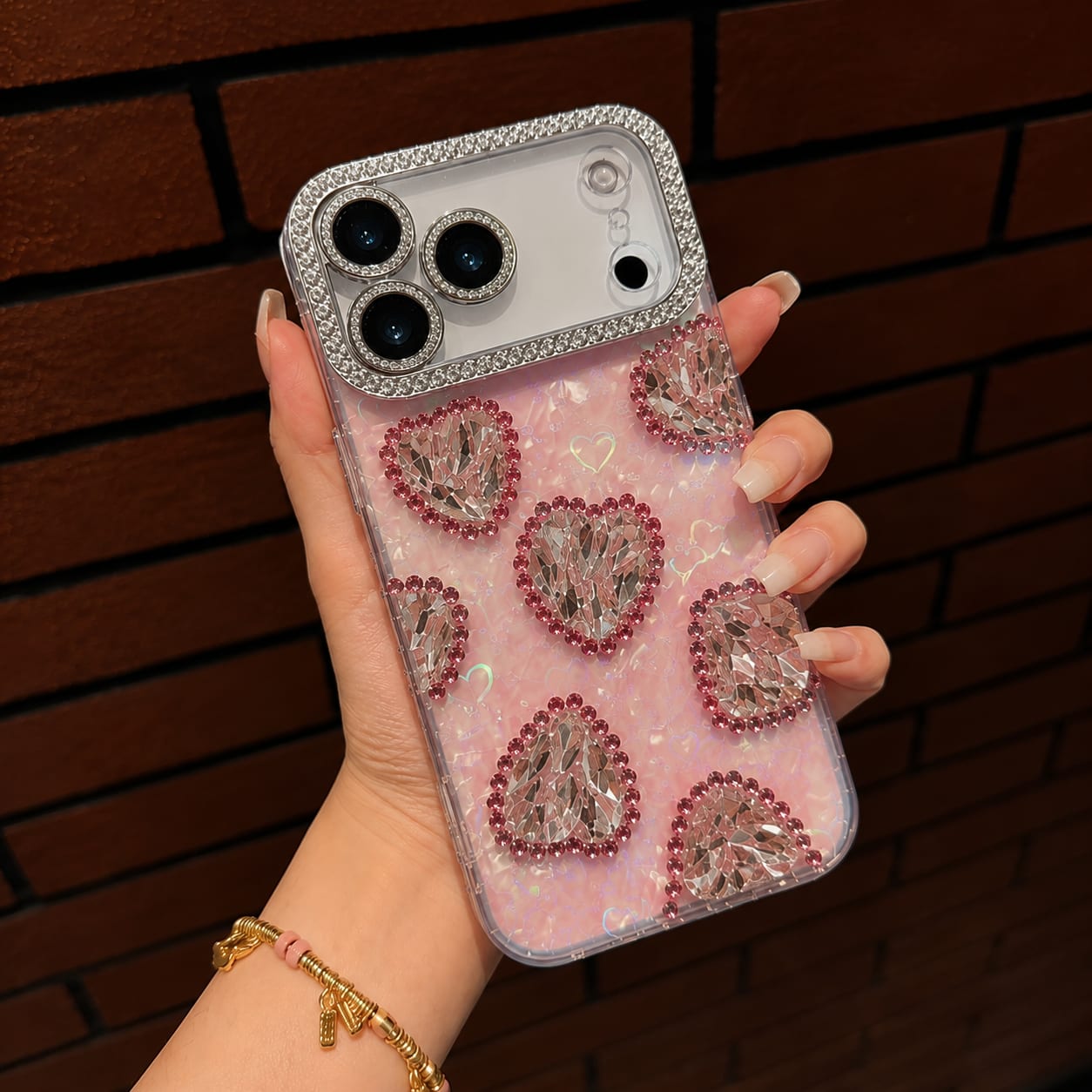 Fine Hole Heart Shell Pattern Case image 6