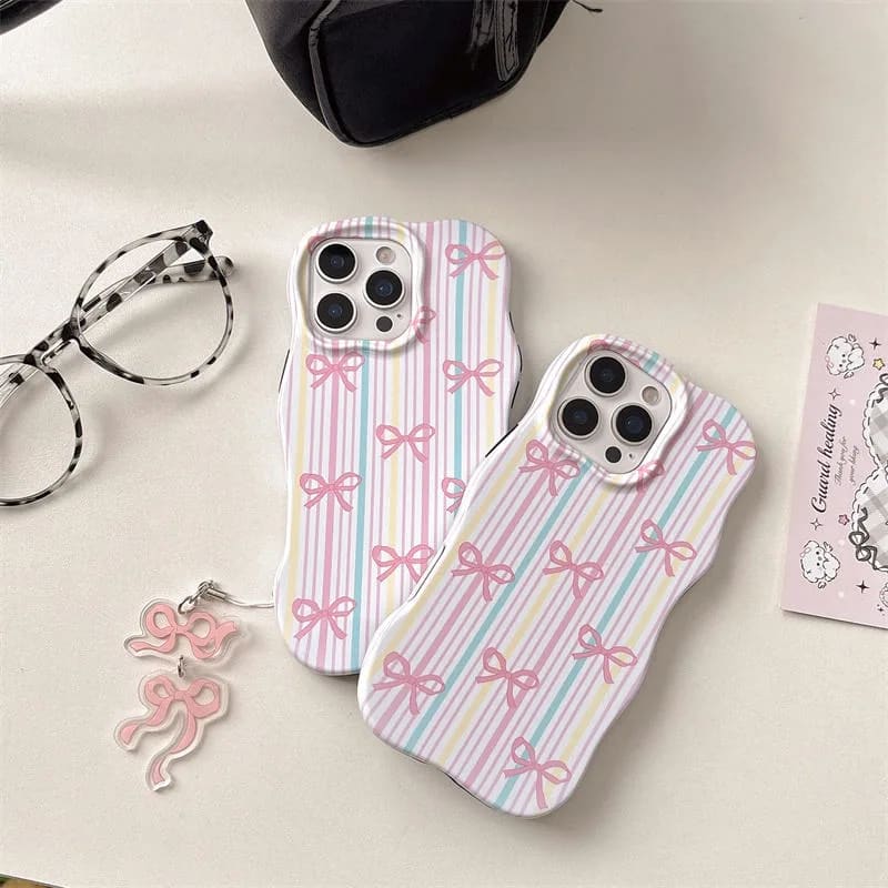 Pastel Ribbon Stripe Case image 4
