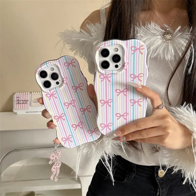 Pastel Ribbon Stripe Case image 5