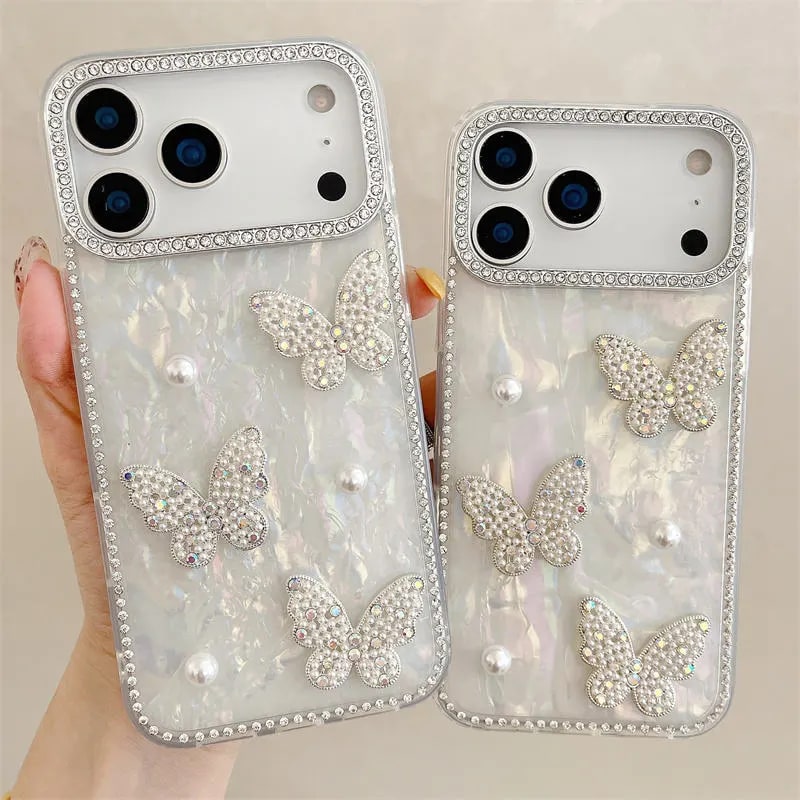 Pearl Butterfly Diamond Case image 3