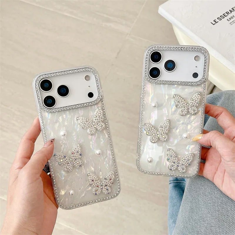 Pearl Butterfly Diamond Case image 4