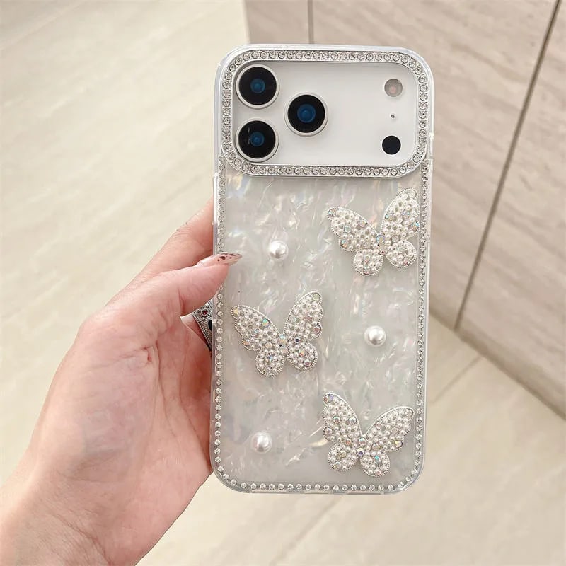 Pearl Butterfly Diamond Case image 6