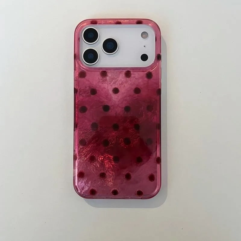 Pink Tie-Dye Polka Dot Case  image 5