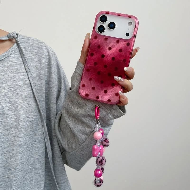 Pink Tie-Dye Polka Dot Case  image 7