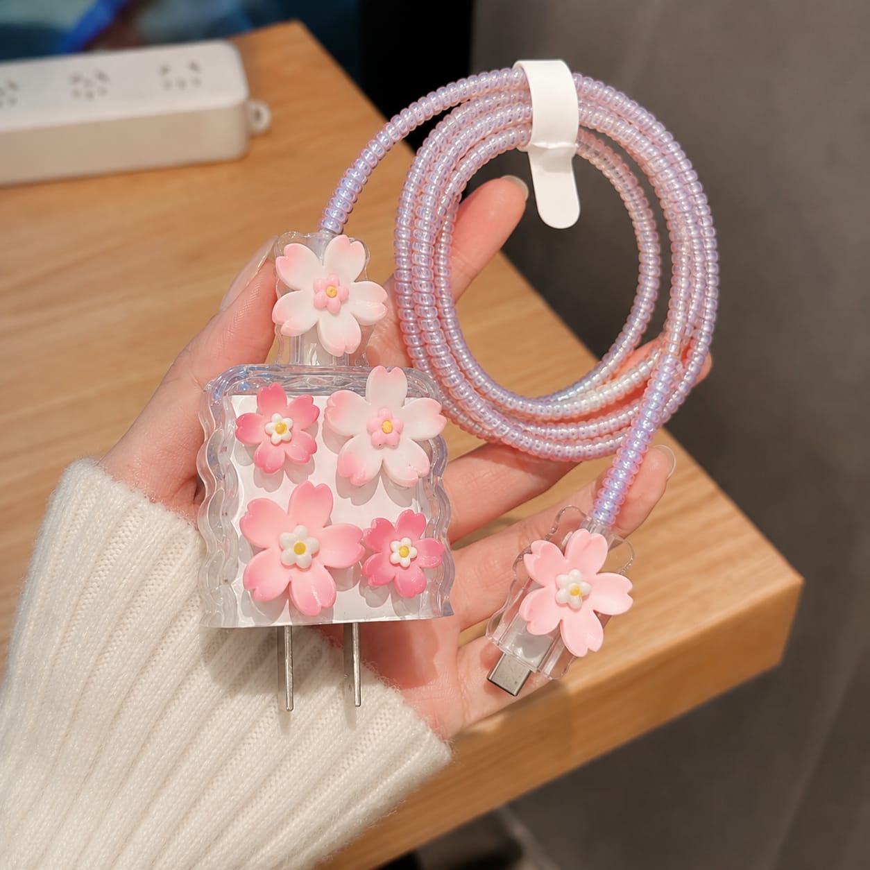 Butterfly Bloom Charger Case for iPhone iPhone Charger Covers