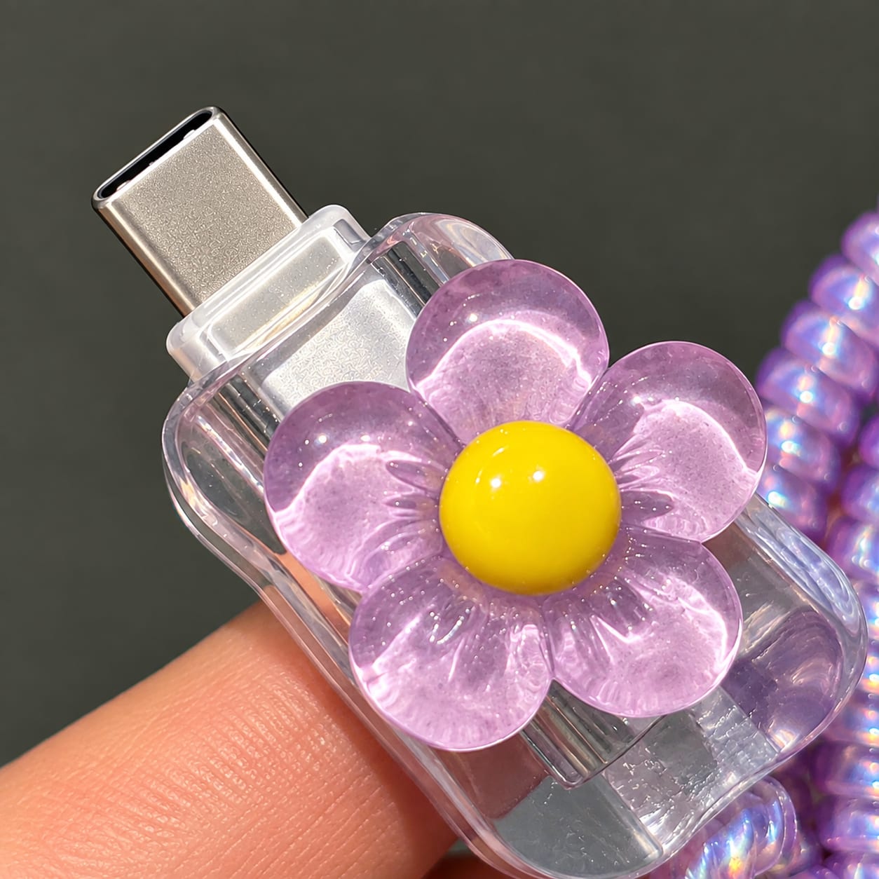 Flower Blossom iPhone Charger Case image 4