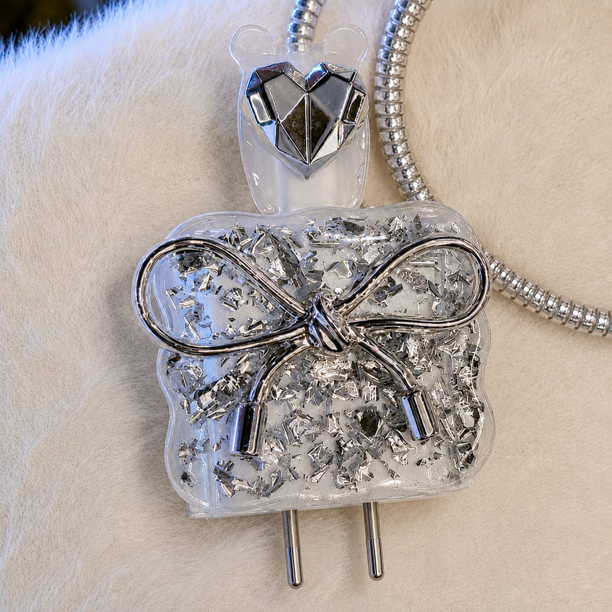 Luxe Crystal iPhone Charger Case image 2