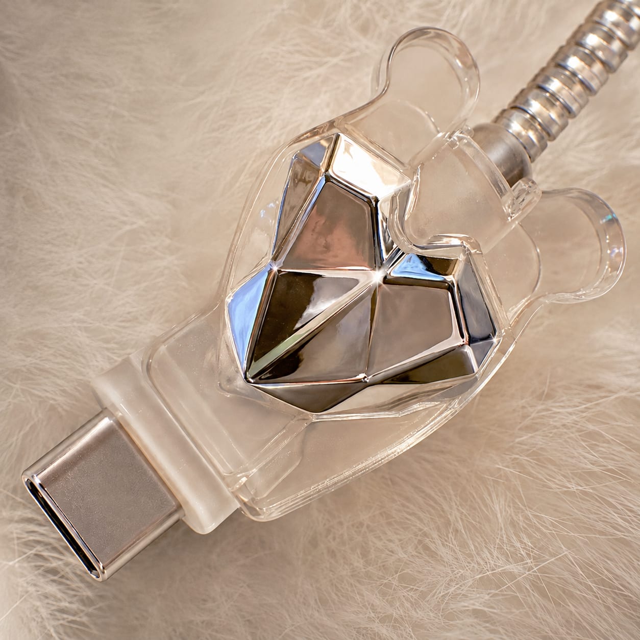 Luxe Crystal iPhone Charger Case image 4