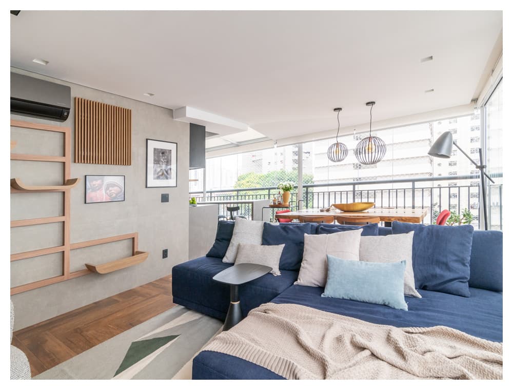 Arquitetura de interiores pensada para um apartamento-jardim Arquitetura de interiores pensada para um apartamento-jardim