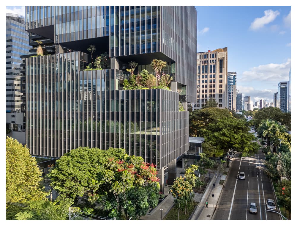 aflalo/gasperini incorpora natureza no corporativo Salma Tower SP